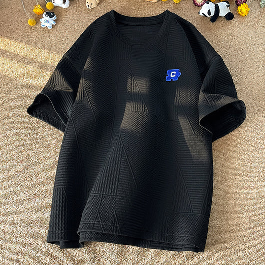 Camiseta Manga Corta Hombre Diseño Premium Talla Grande - Image 5