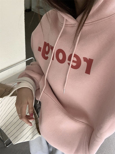 Sudadera Oversized con Capucha en Felpa Gruesa - Talla Plus - Image 9