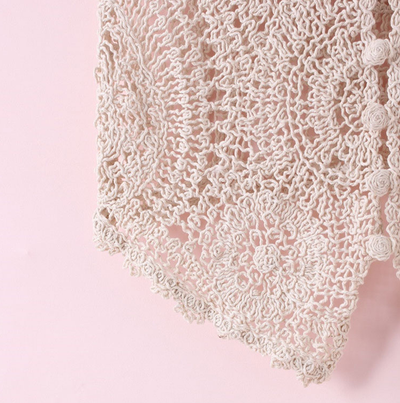 Chaleco de Encaje Calado para Mujer - Diseño Fresco y Elegante - Image 11