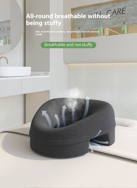 Almohada Masajeadora Facial con Espuma Viscoelástica y Orificio Ergonómico - Image 7
