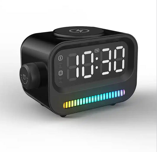 Reloj Despertador Digital 3 en 1 con Luz de Ambiente y Parlante - Image 14