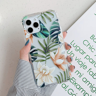 Funda Protectora para Celular con Diseño de Flores Acuarela y Hojas de Plátano - Image 7