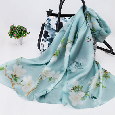 Pañuelo de Seda Protector Solar para Mujer - Image 13