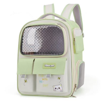 Bolsa de Transporte Felino Capacidad Grande con Ventilación Respirable - Image 3