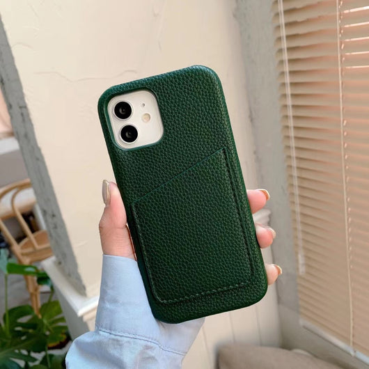 Funda para Teléfono con Ranura para Tarjetas y Textura Piel de Cocodrilo - Image 10