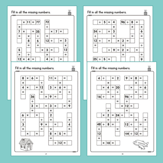 Cuaderno de Ejercicios Cognitivos A4 de 32 Páginas - Image 12