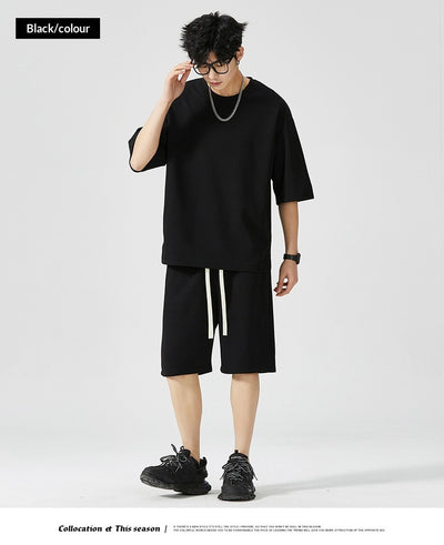 Conjunto Deportivo Hombre Verano Seda Helada Ligero Cómodo - Image 18