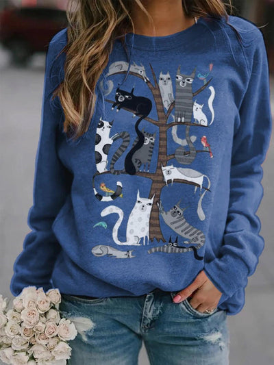 Sudadera Pullover con Estampado Degradado de Manga Larga - Image 14