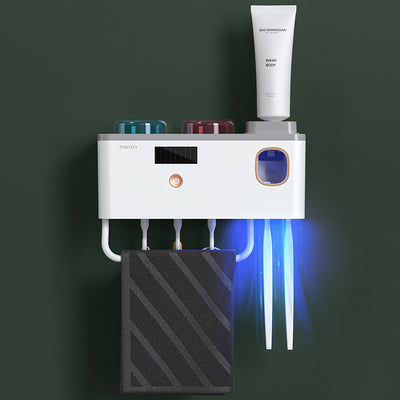 Soporte Desinfectante UV para Cepillos de Dientes
