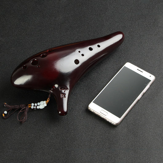 Ocarina de 12 Agujeros en Do Mayor - Sonido Profesional Ahumado - Image 10