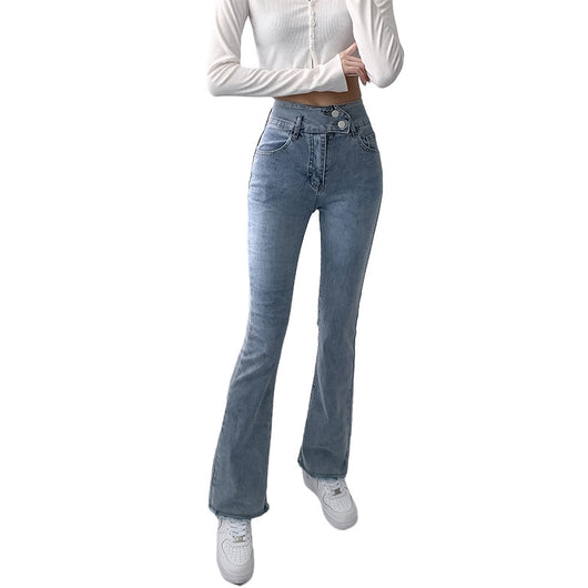 Pantalones Cropped Acampanados Talle Alto Efecto Reductor para Mujer - Image 7