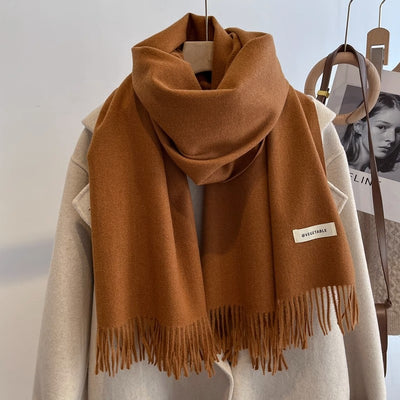 Bufanda Clásica de Invierno para Mujer - Chal Elegante Multiusos - Image 6