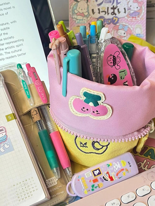 Estuche Escolar Desplegable Vertical de Alta Capacidad - Image 17