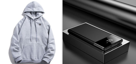 Sudadera Térmica USB con Calefacción Eléctrica para Hombre - Abrigo Deportivo Invierno - Image 7