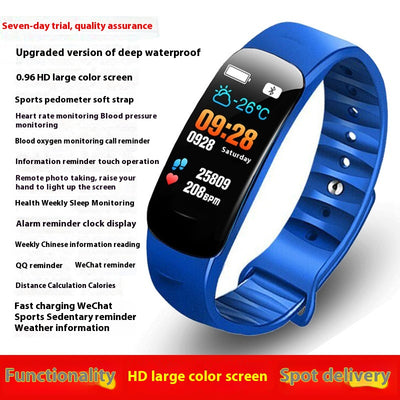Reloj Deportivo Inteligente con Monitor Cardíaco y Presión Arterial - Image 6