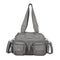 Bolsa Mensajera Casual Coreana de Color Liso