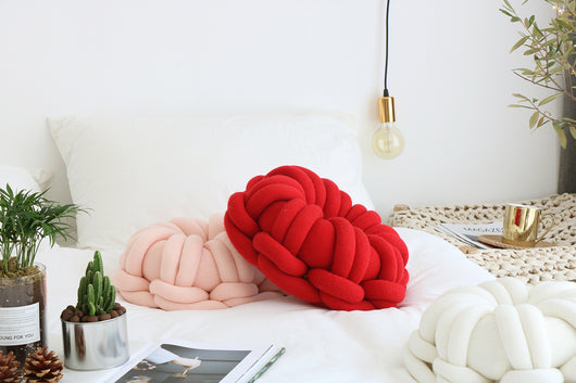 Almohada Anillo Donut para Selfies - Cojín Nudos Decorativo - Image 14