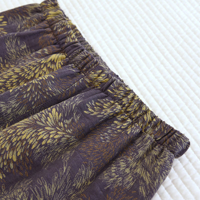 Pijama de Algodón Teñido Invierno para Parejas - Manga Larga Versátil - Image 20
