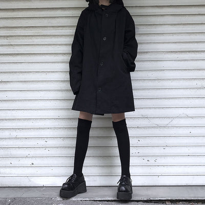 Abrigo Holgado con Capucha para Mujer - Estilo Urbano - Image 22