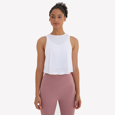 Blusa Deportiva Yoga Suelta sin Mangas - Top Versátil para Entrenamientos - Image 10