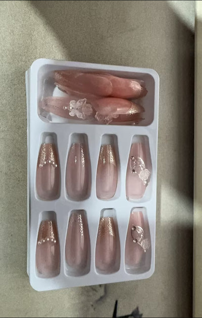 Uñas Postizas Largas Desmontables Premium - Image 6