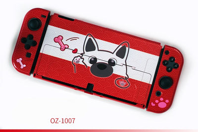 Funda Protectora Nintendo Cristal Transparente con Diseño Cartoon - Image 9