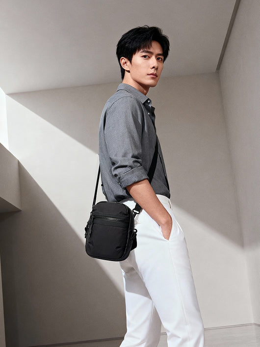Bolsa de Hombro Impermeable de Gran Capacidad para Hombre - Image 16