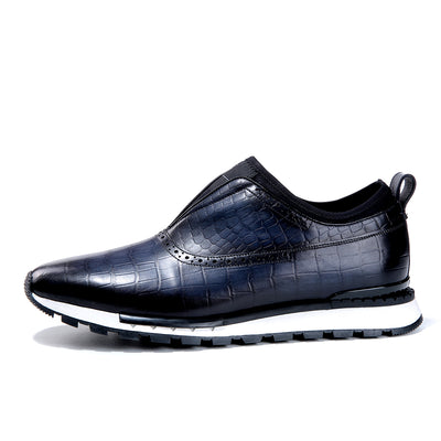 Tenis Casuales para Hombre con Acabado Brillante en Colores Vibrantes - Image 4