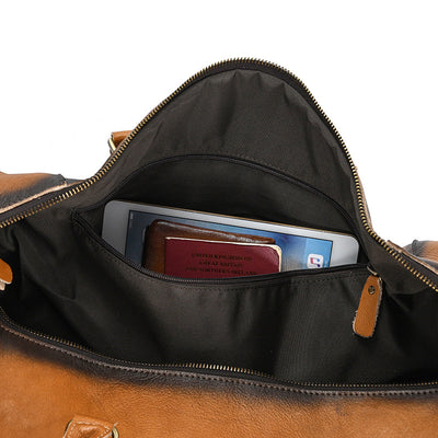 Bolsa de Viaje en Cuero Curtido al Vegetal para Hombre - Image 18