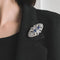 Broche Vintage de Plata 925 con Cierre para Cuello y Pañuelo