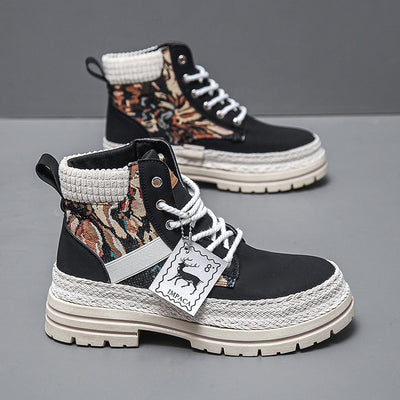 Botas de Trabajo Altas Versátiles para Hombre - Estilo Casual Imprescindible - Image 11
