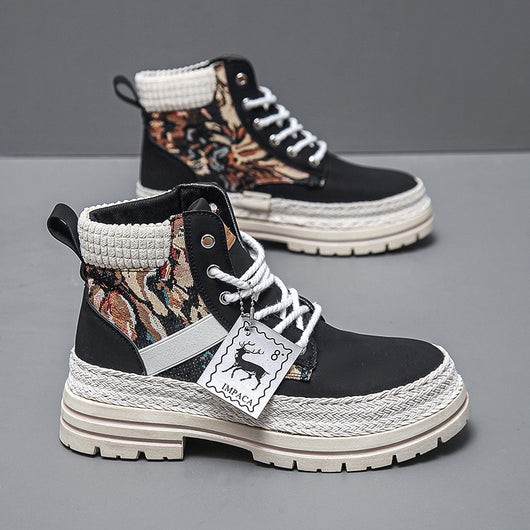 Botas de Trabajo Altas Versátiles para Hombre - Estilo Casual Imprescindible - Image 11