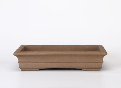 Maceta Rectangular de Cerámica Púrpura Artesanal - Drenaje Óptimo para Plantas - Image 7