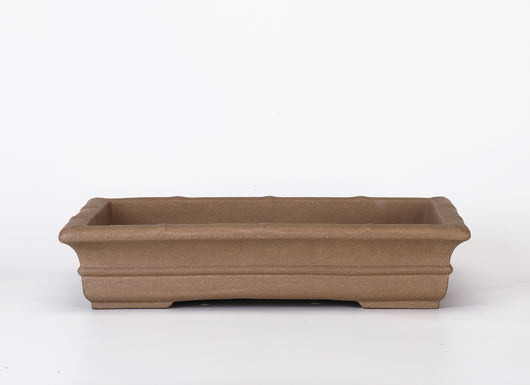 Maceta Rectangular de Cerámica Púrpura Artesanal - Drenaje Óptimo para Plantas - Image 7