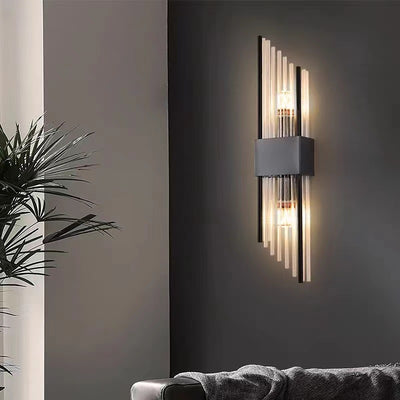 Lámpara de Cristal para Pared de TV - Iluminación Elegante para Sala de Estar - Image 4