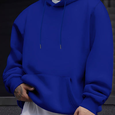 Sudadera Casual Hombre Cuello Alto Color Liso - Image 4
