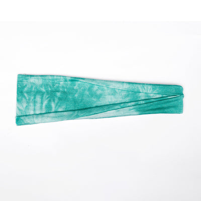Cinta Deportiva Turbante Tie-Dye de Lado Ancho - Image 6