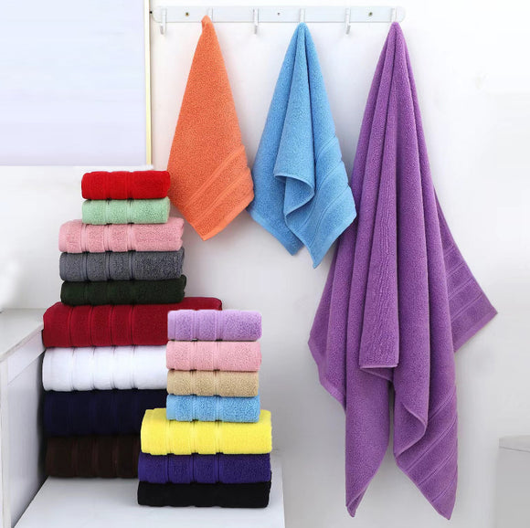 Juego de Toallas de Baño 100% Algodón Puro