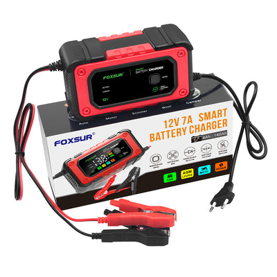 Cargador Inteligente 12V para Baterías de Plomo y Litio con Pantalla Grande a Color - Image 15