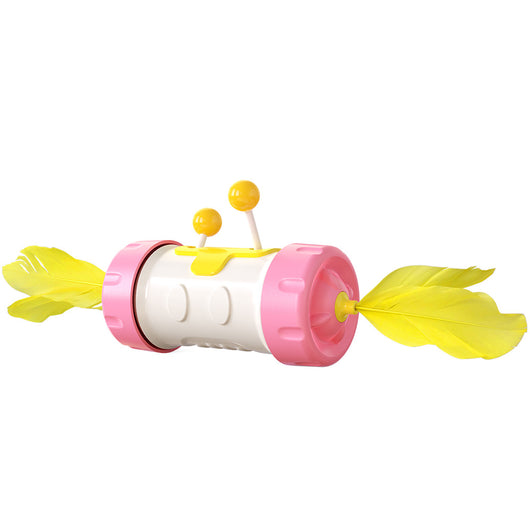 Juguete Interactivo para Gatos con Pluma y Bola Equilibrante - Image 4
