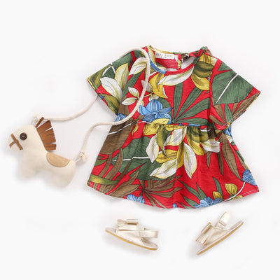 Vestido Floral para Niña - Falda Fresca de Verano - Image 30