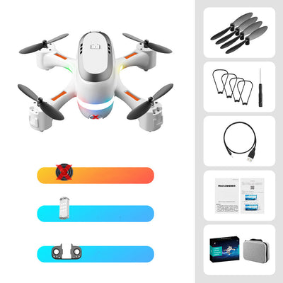 Dron de Fotografía Aérea con LED Degradado y Control Remoto - Image 5