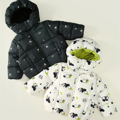 Abrigo Térmico Infantil Impermeable con Capucha - Chaqueta de Plumón para Niños y Niñas - Image 3