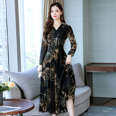 Vestido Casual Suelto Estampado para Mujer - Image 9