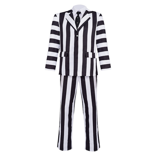 Disfraz Beetlejuice Michael Keaton - Traje Cosplay Completo