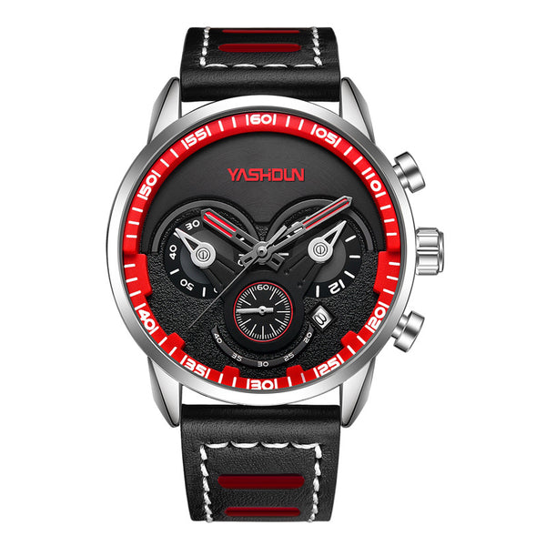 Reloj Cronógrafo de Tres Esferas con Calendario - Diseño Moderno y Personalidad - Image 5