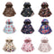Chaqueta Acolchada para Niñas con Capucha y Diseño Estampado