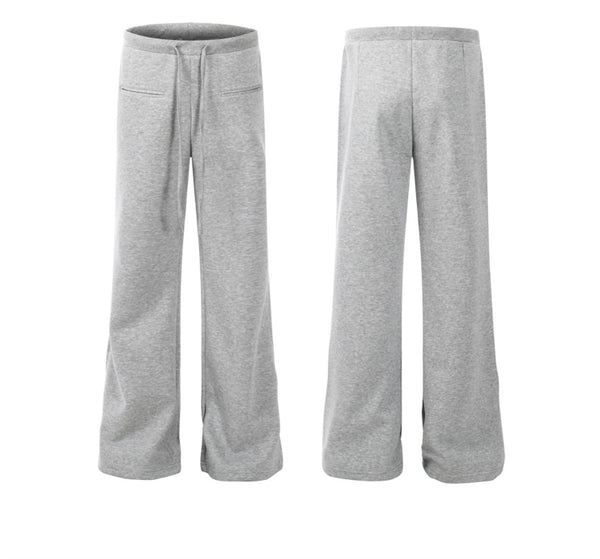 Pantalones de Buzo Acampanados Retro Casual