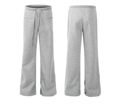 Pantalones de Buzo Acampanados Retro Casual - Image 2