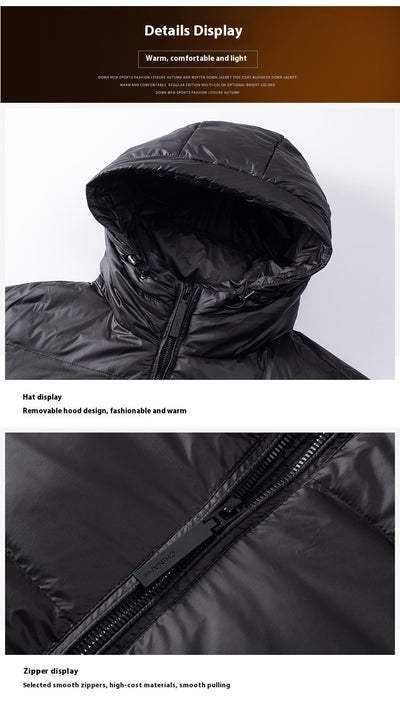 Chaqueta Acolchada Unisex Otoño Invierno - Diseño Negro y Dorado - Image 17